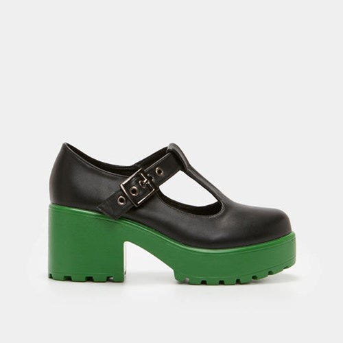 Koi Footwear Sai Mary Janes ' Mantis Edition' Women's Mary Jane Shoes Green | 30457-KOQS