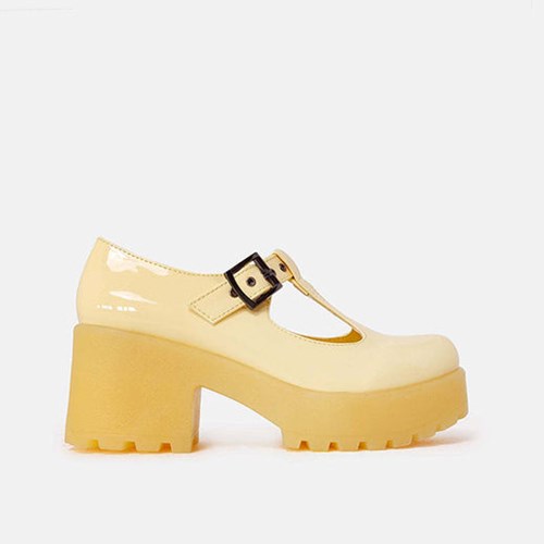 Koi Footwear Sai Mary Janes ‘lemon Sherbet Edition’ Women's Mary Jane Shoes Yellow | 42583-OSDV